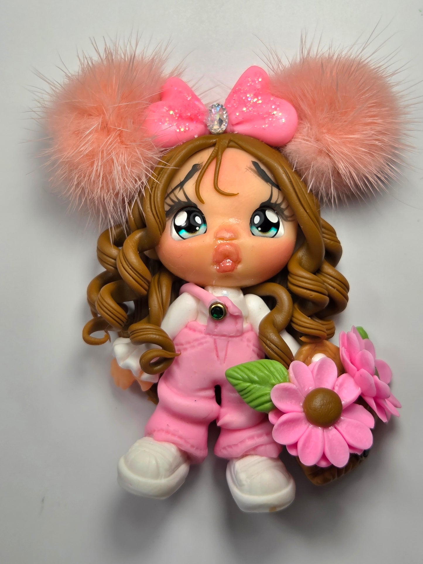 Pink pompoms