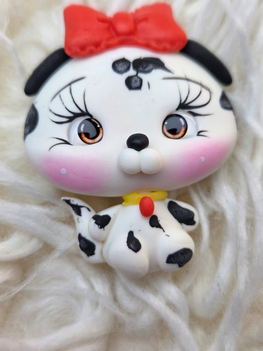 Dalmatian (Clay on pen)