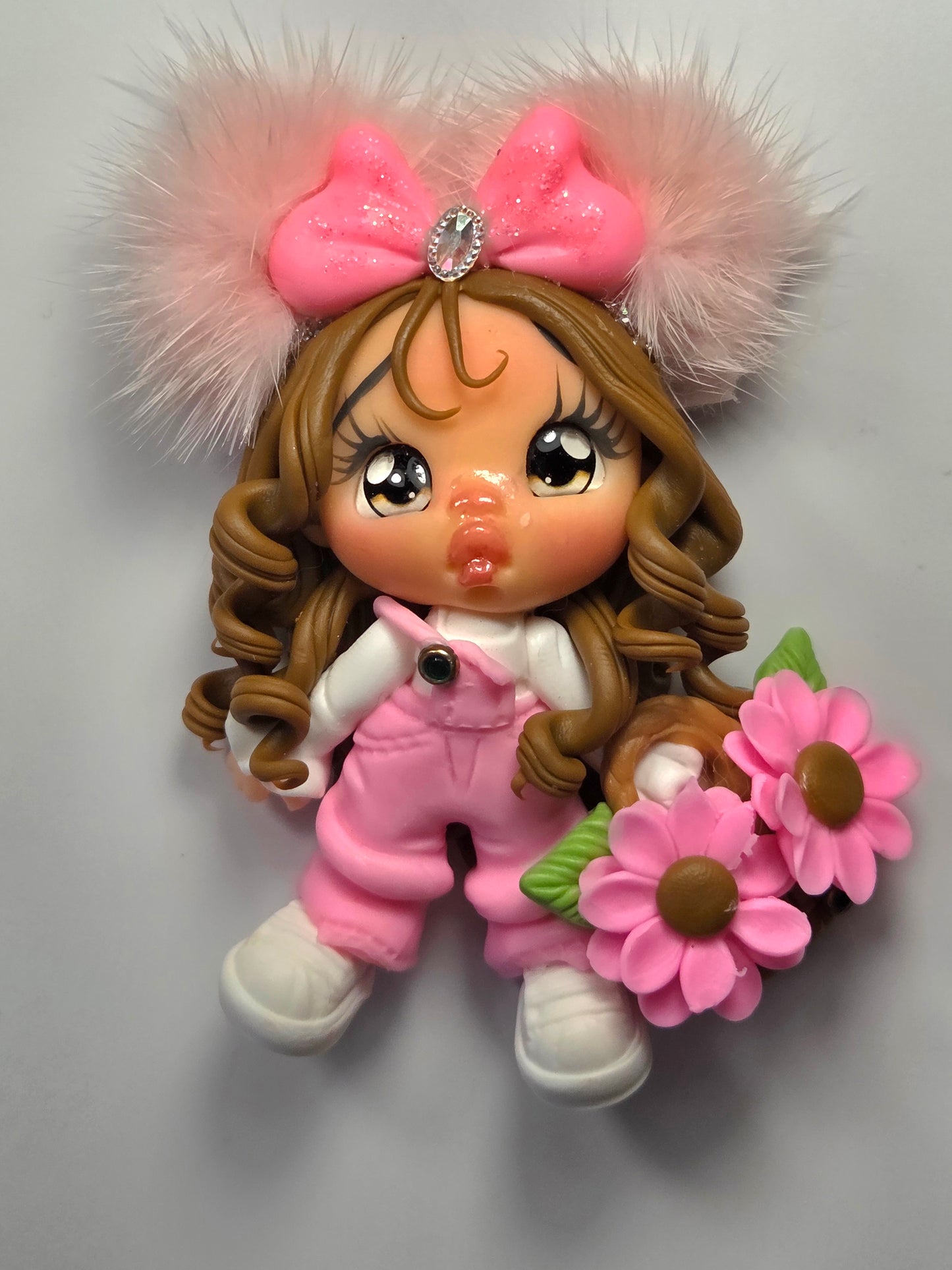 Light pink pompom