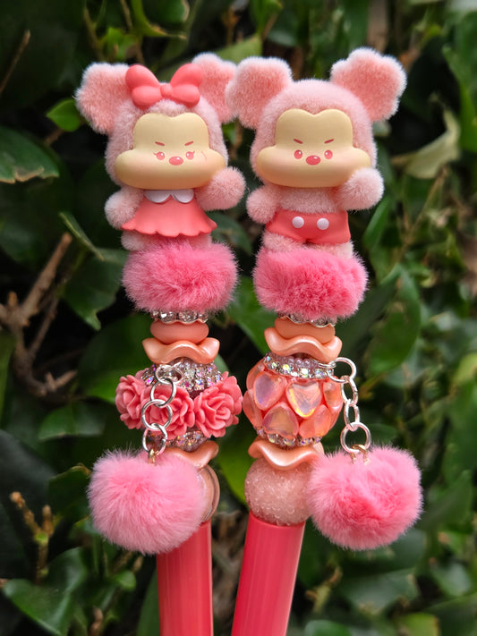Fuzzy Mickey & Minnie
